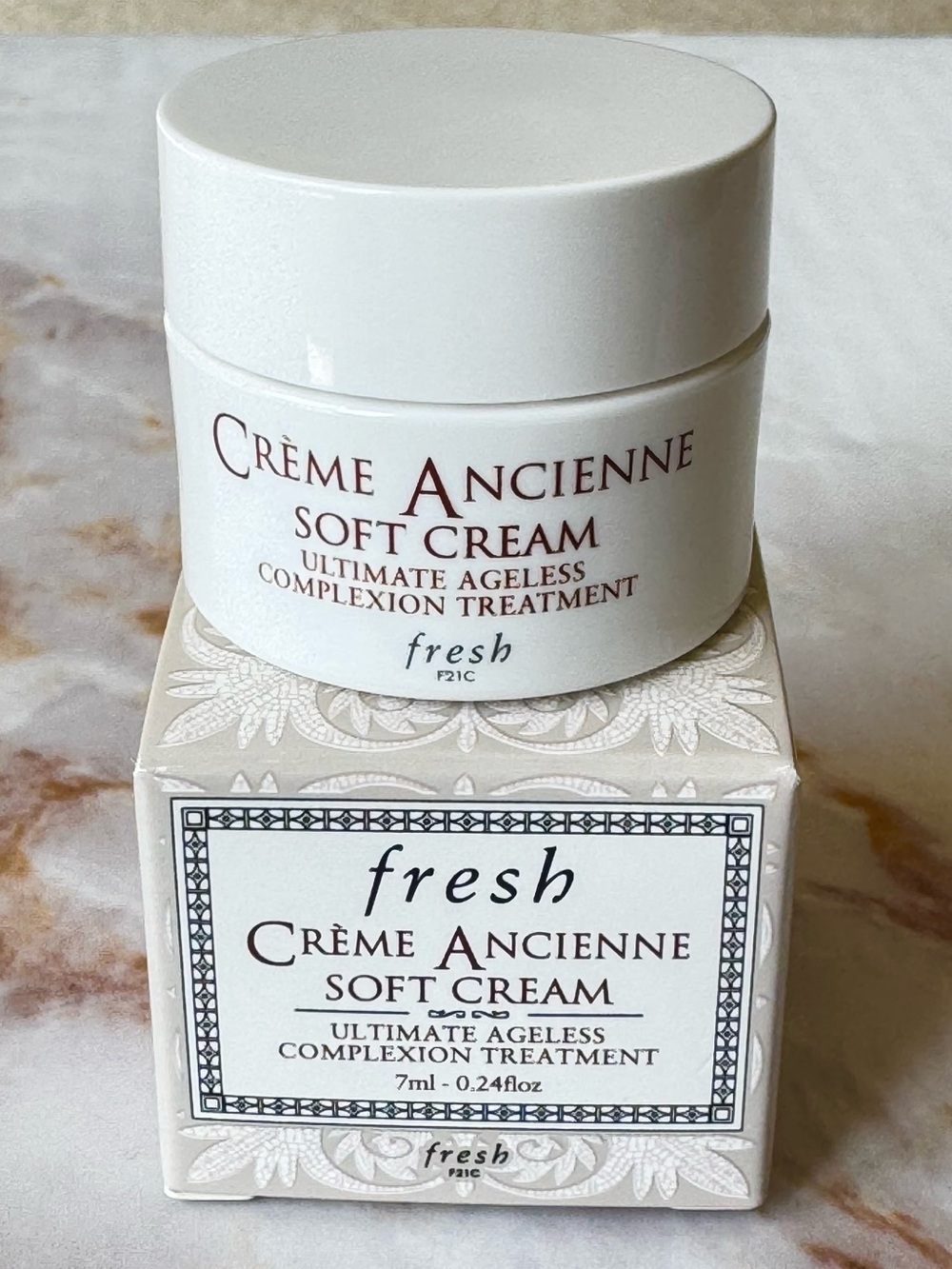 fresh Creme Ancienne Soft Cream 7ml 0.23 fl. oz. Mini / Made in France NEW